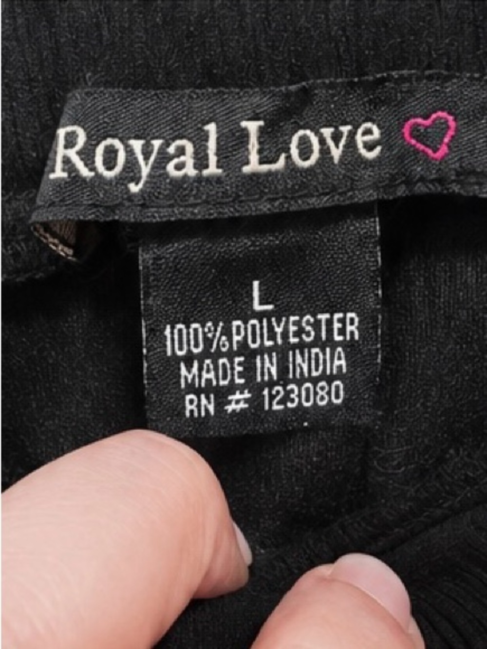 Y2K Royal Love Black Asymmetrical Handkerchief Hem Chiffon Skirt | Size Large - Picture 5 of 6